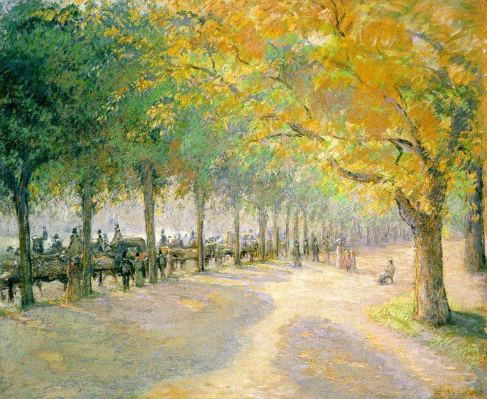 Camille Pissaro Hyde Park, London china oil painting image